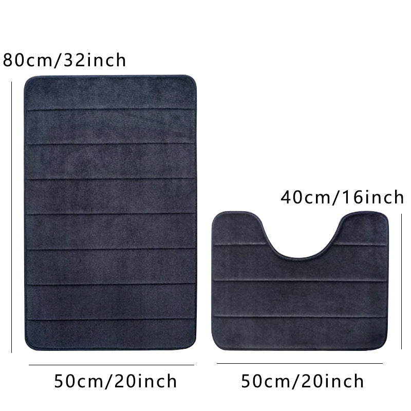 Bathroom Mat Set Bowlift