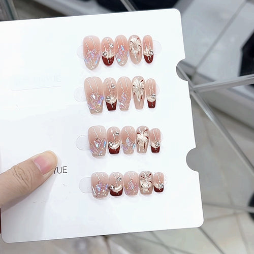 Fashionable Press-On Nails Bowlift
