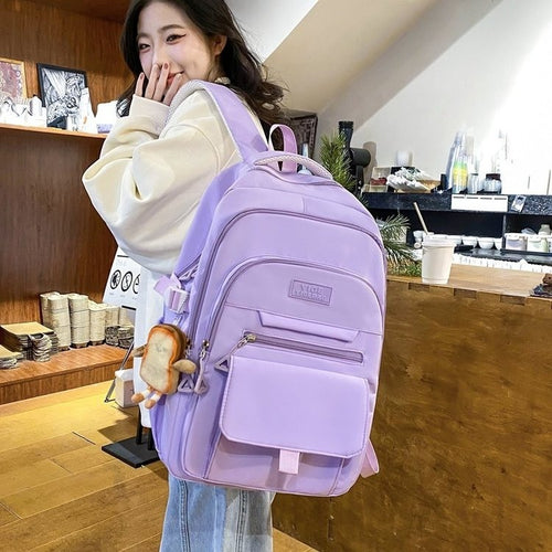 Multi-Functional Casual Backpack Bowlift