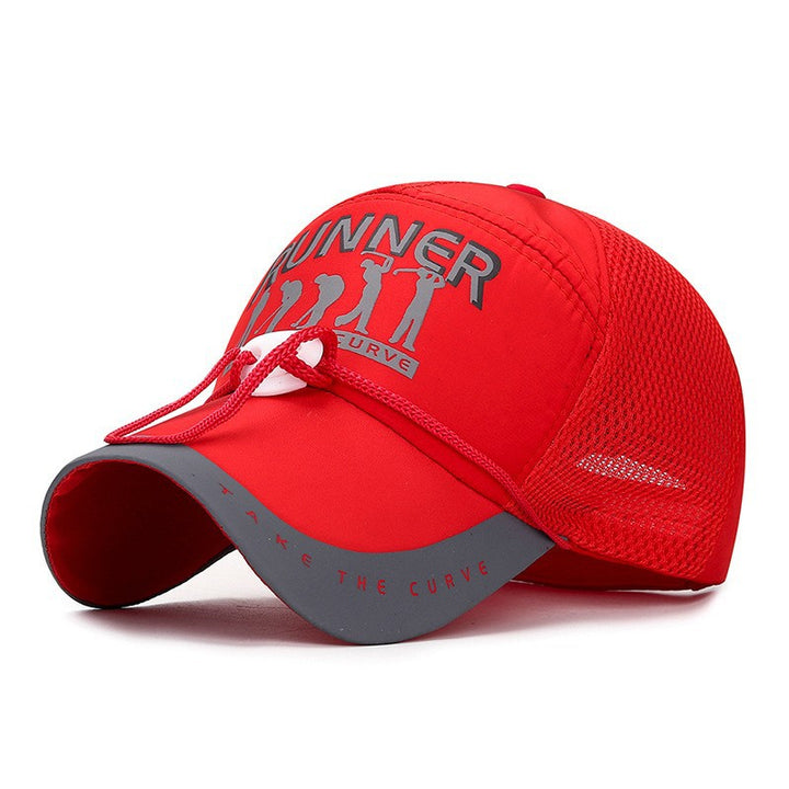 Women's running cap with breathable mesh design Bowlift