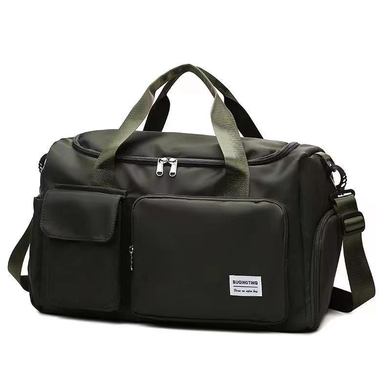 Sporty Travel Bag With Multiple Compartments Bowlift