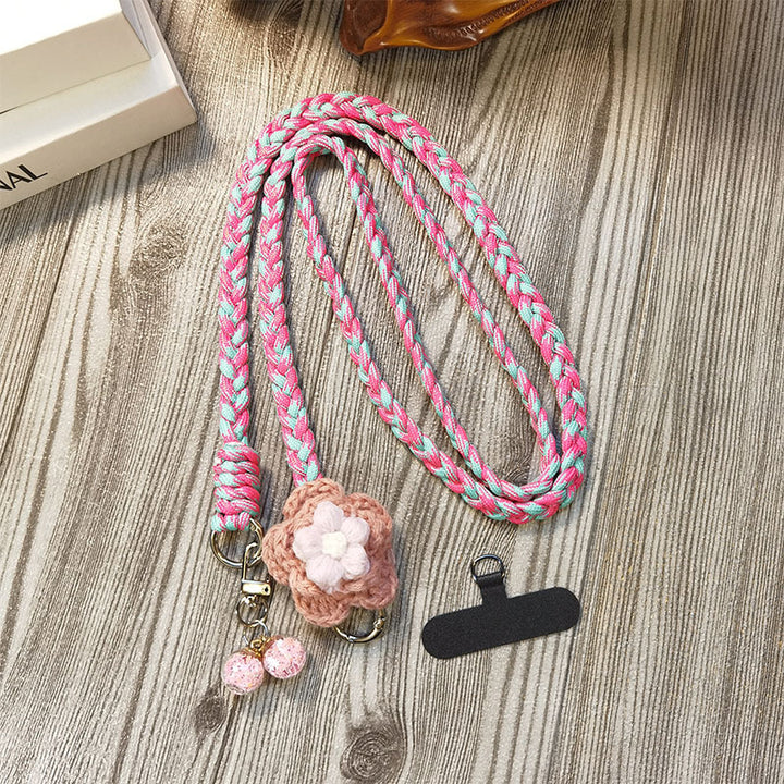Decorative Braided Pet Leash Bowlift