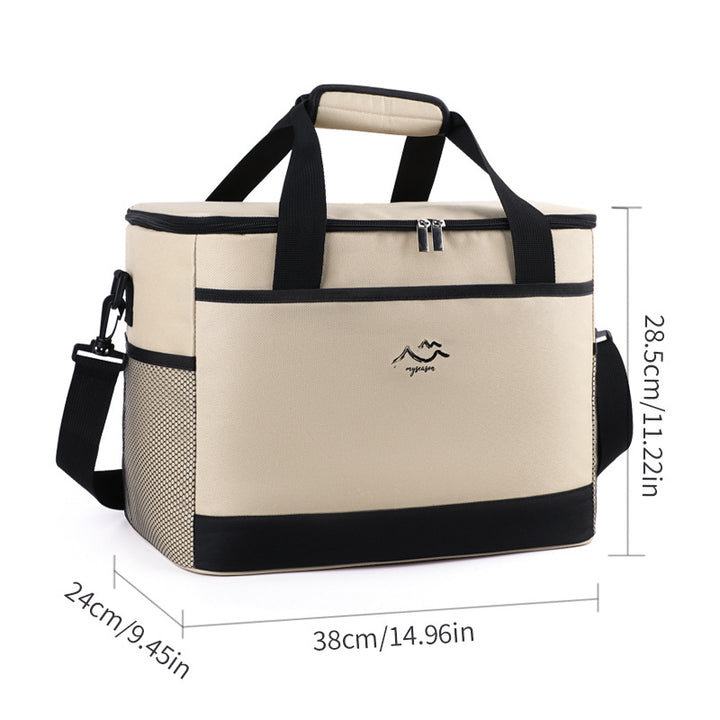 Insulated Multi-Pocket Cooler Bag Bowlift