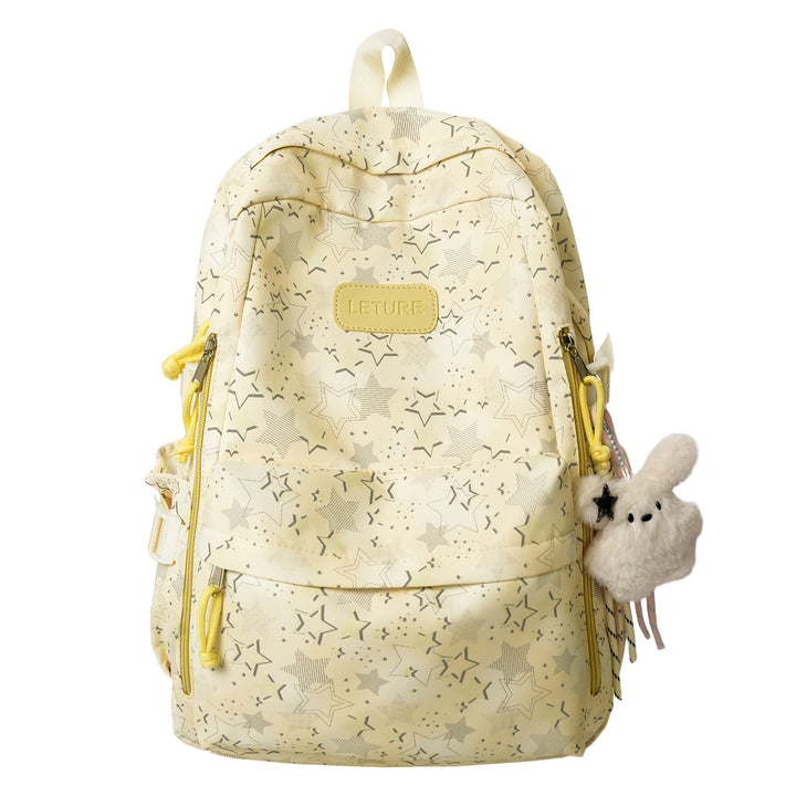 Star-Patterned Lightweight Backpack Bowlift