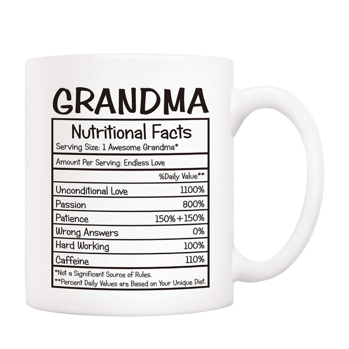 Large Dishwasher-Safe Stoneware Statement Coffee Mug With Oversized C-Handle And Humorous "Great Job Mom" Typographic Print