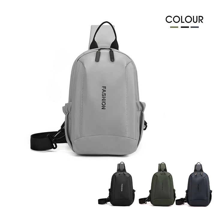 Compact Water-Resistant Sling Backpack Bowlift