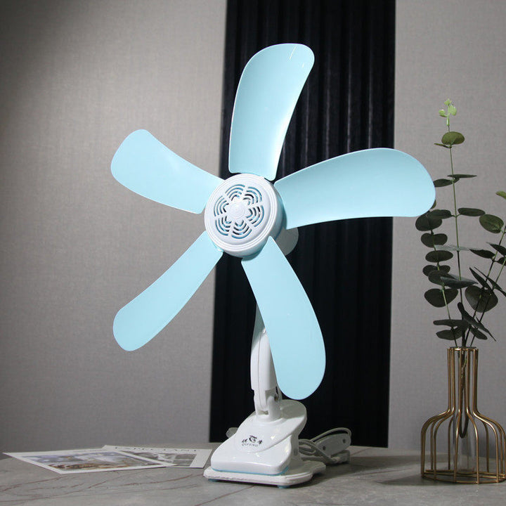 Ladies table fan with flexible holder and comfortable control Bowlift