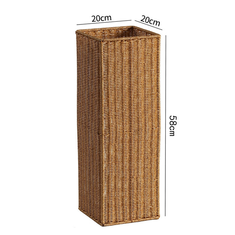 Rectangular Wicker Waste Bin Bowlift