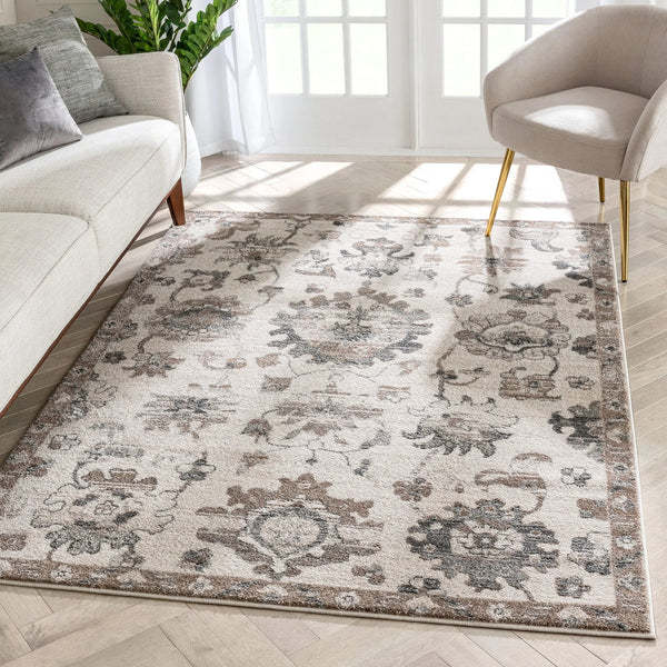 Luxurious Patterned Area Rug Bowlift