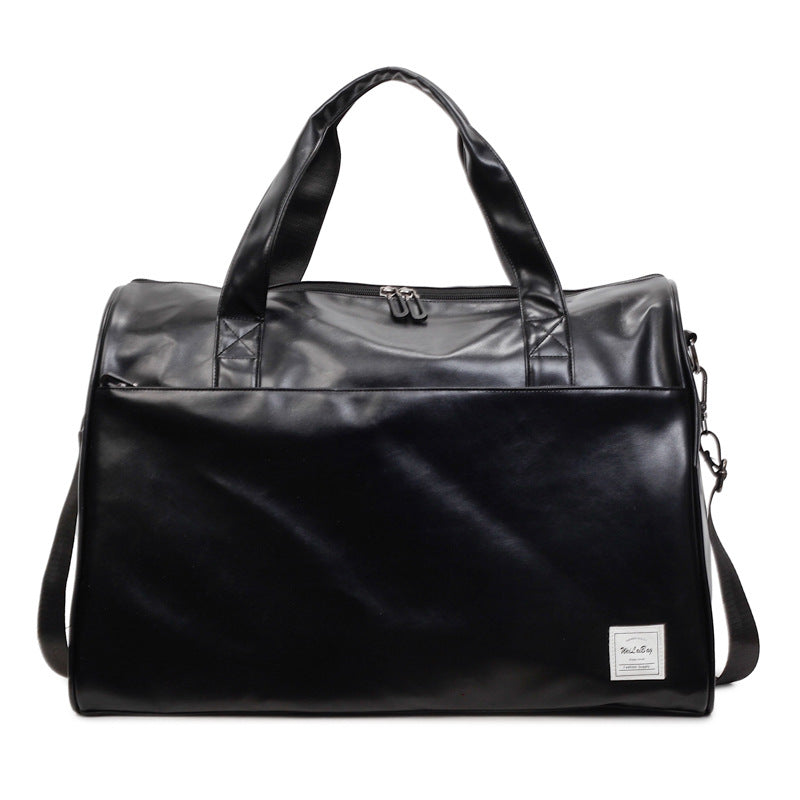Premium Leather Travel Duffel