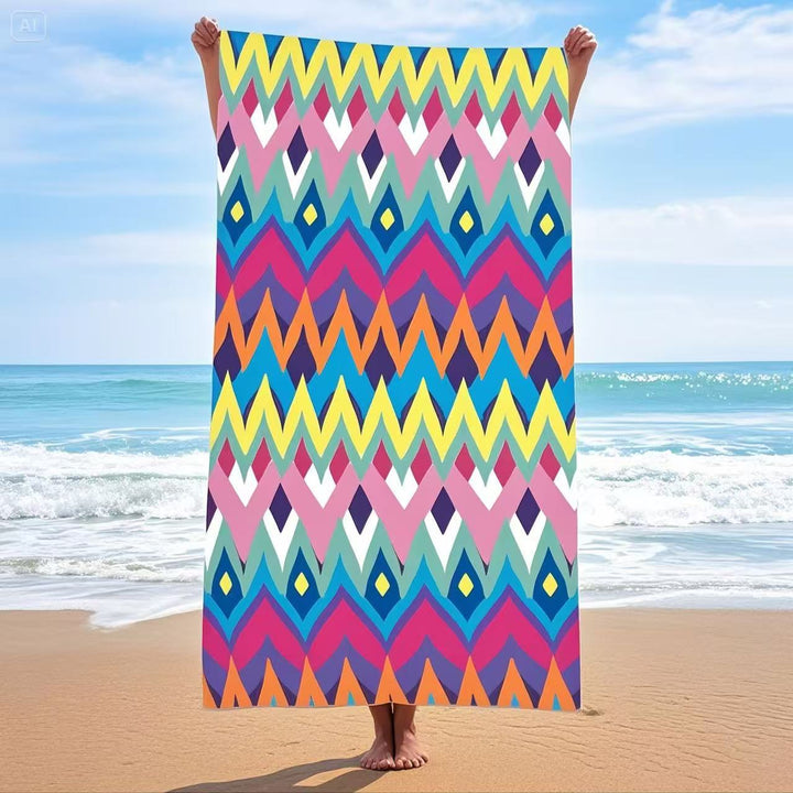 Tropical Paradise Beach Towel Bowlift