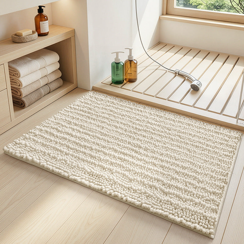Ultra-Soft Chenille Bathroom Mat Bowlift