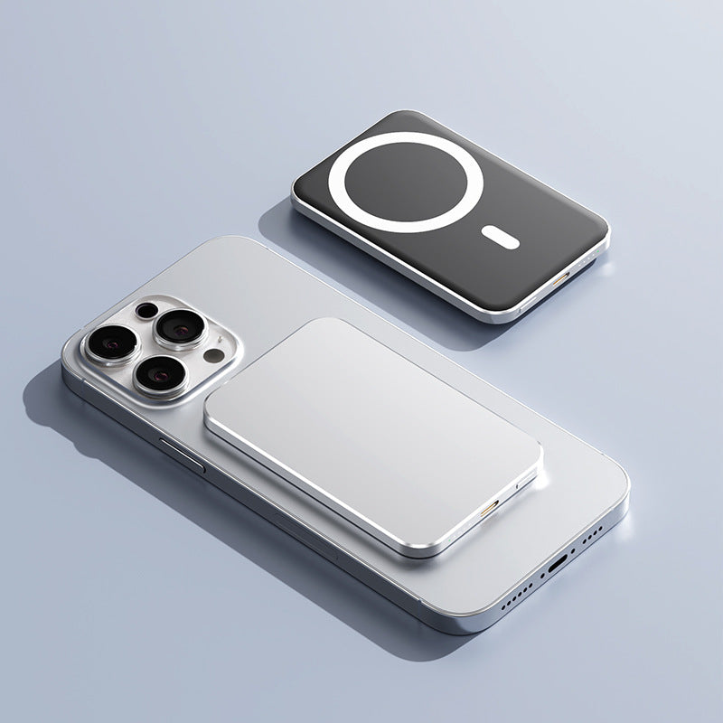 Portable Magnetic Power Bank with High-Speed Charging Bowlift