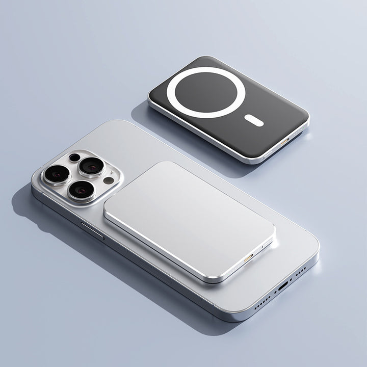 Portable Magnetic Power Bank with High-Speed Charging Bowlift