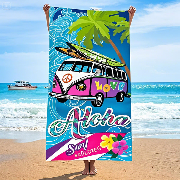 Lightweight Beach Towel Bowlift