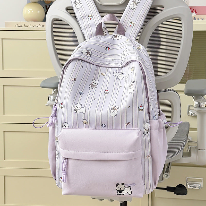 Cute Illustrated Character Design Backpack Bowlift