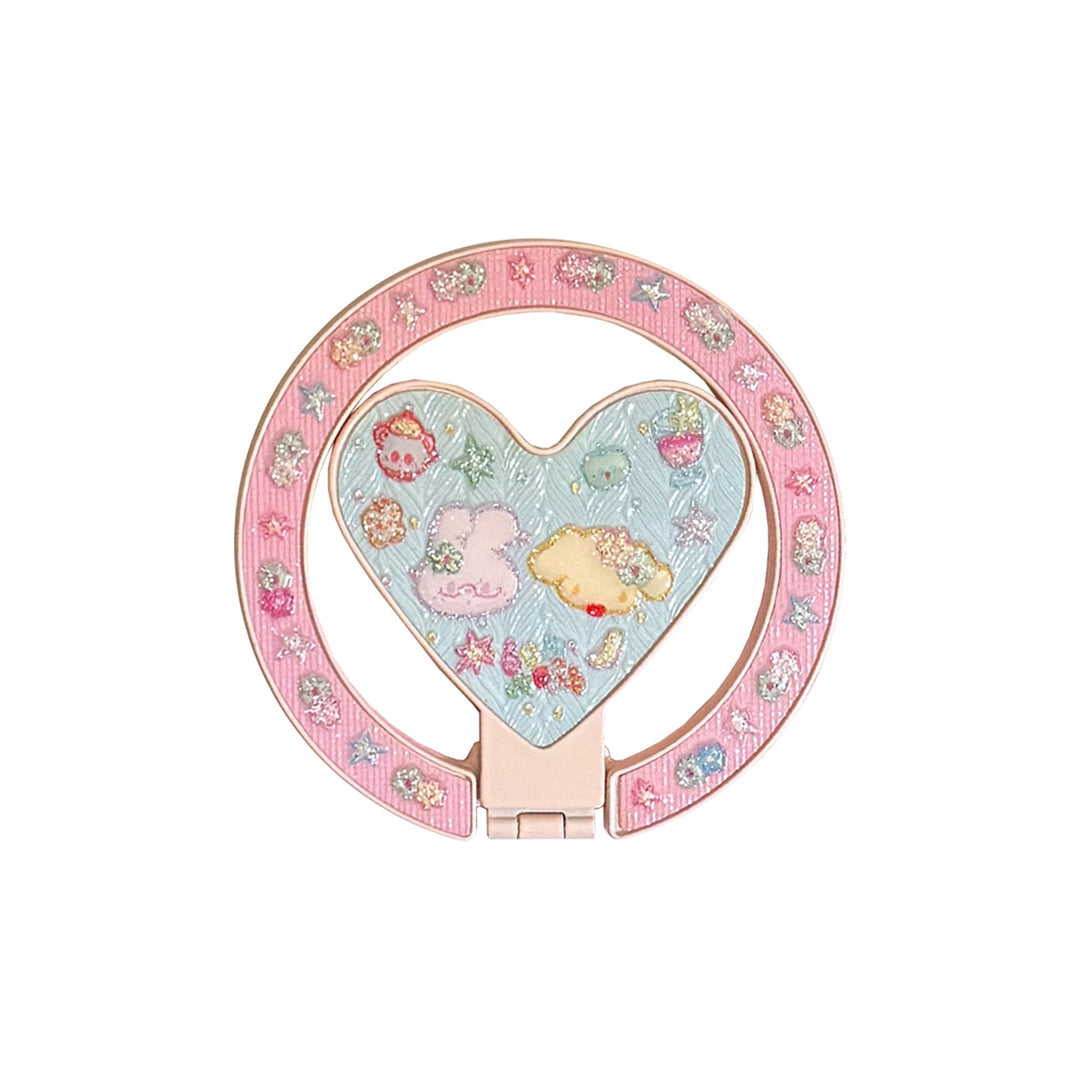 Playful hand mirror in heart design Bowlift