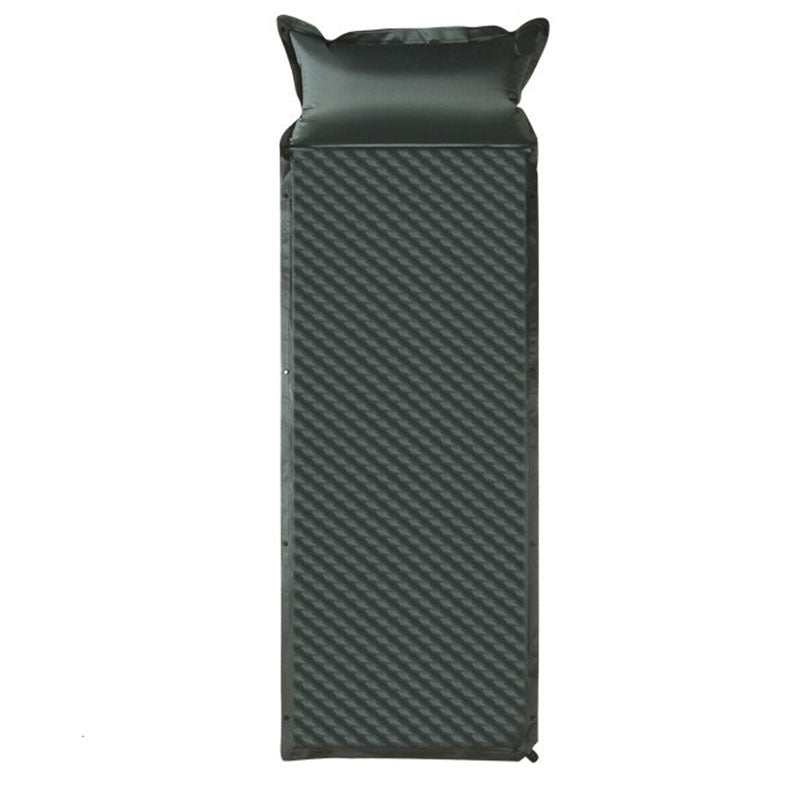 Air-Inflated Sleeping Mat With Ergonomic Pillow Bowlift