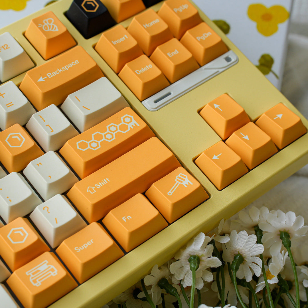 Retro-themed Mechanical Keyboard Bowlift