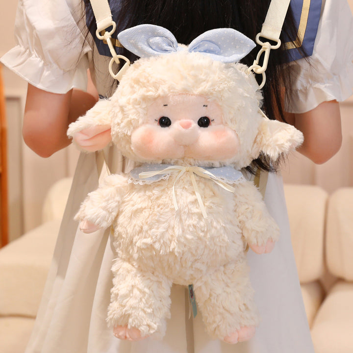 Plush Backpack in Cute Rabbit Design Bowlift