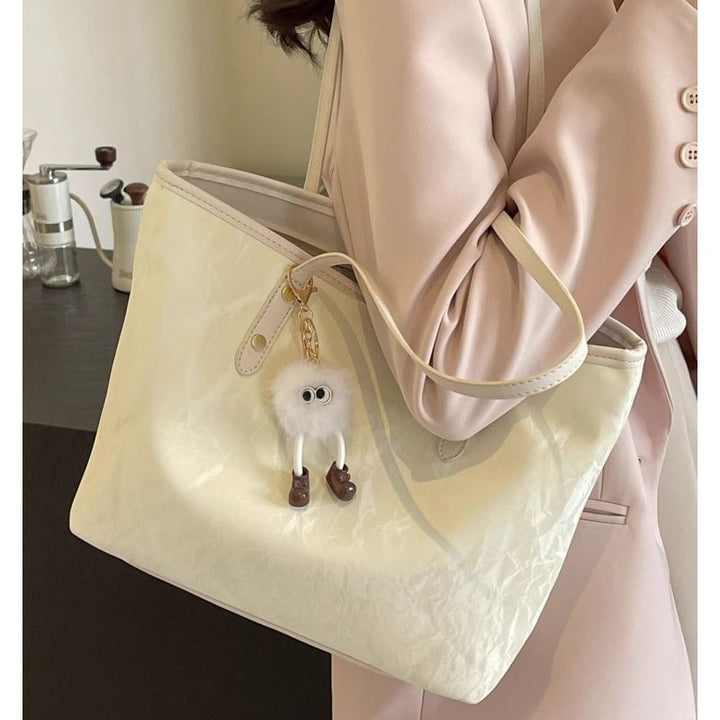 Modern Textured Tote Bag Bowlift