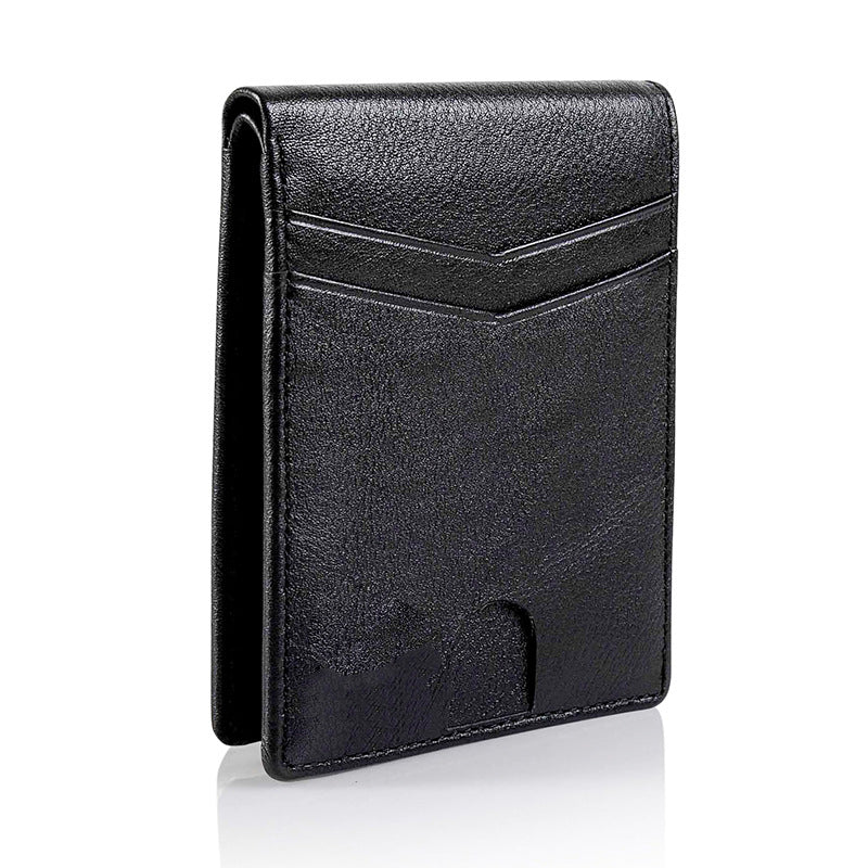 Modern Slim Leather Card Case Bowlift