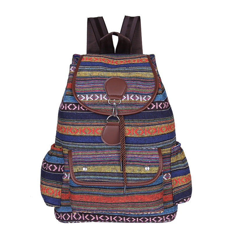 Bohemian Multi-Pocket Travel Backpack Bowlift