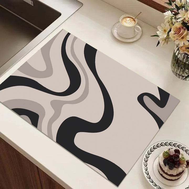 Cute Cartoon Character Kitchen Mat Bowlift
