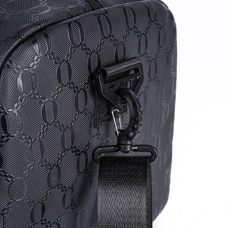 Premium Textured Travel Duffle Bag Bowlift