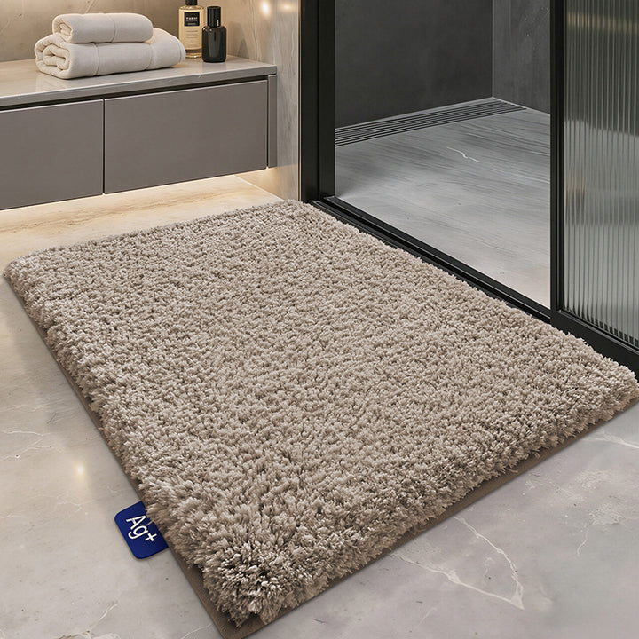 Ultra-Soft Plush Bathroom Mat Bowlift