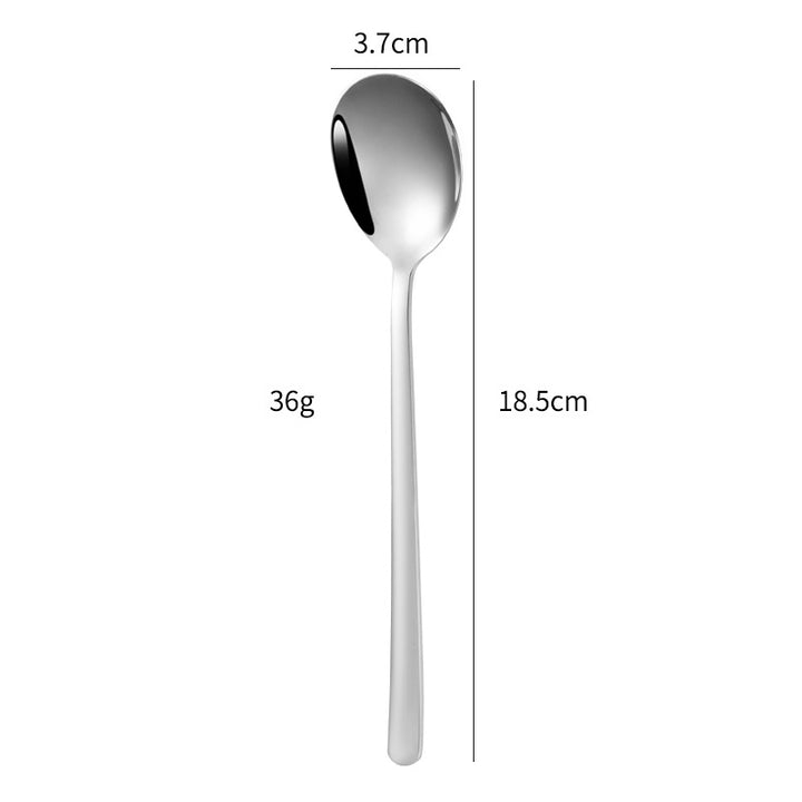 Elegant dessert spoon with luxurious golden surface Bowlift
