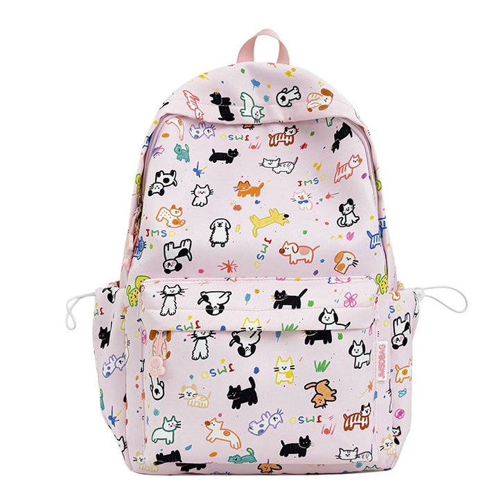 Playful Animal-Themed Backpack Bowlift