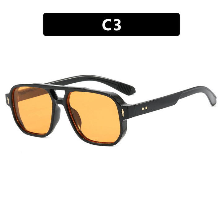 Women's trendy square sunglasses with luxurious details Bowlift