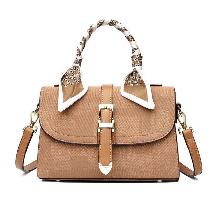 Decorative Scarf Accent Handbag Bowlift