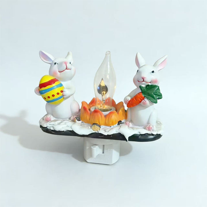 Decorative Bunny Figurine Bowlift