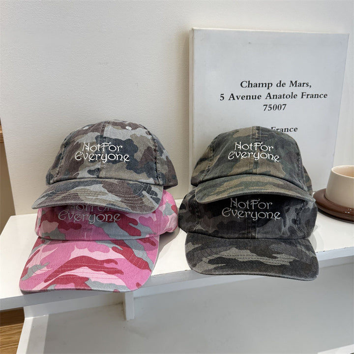 Men's Casual Cotton Embroidered Cap Bowlift