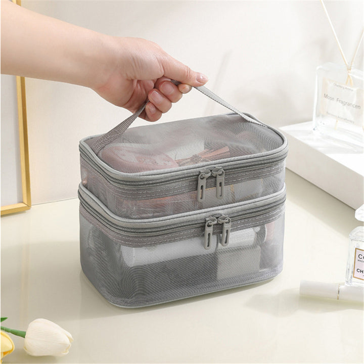 Stylish Double-Layer Cosmetic Organizer Bowlift