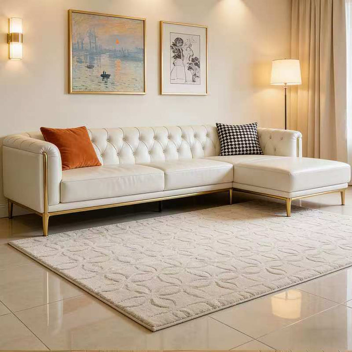 Abstract Pattern Area Rug Bowlift