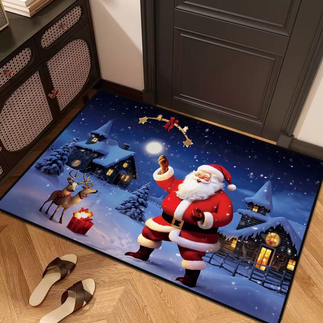 Festive Winter-Themed Entrance Mat Bowlift