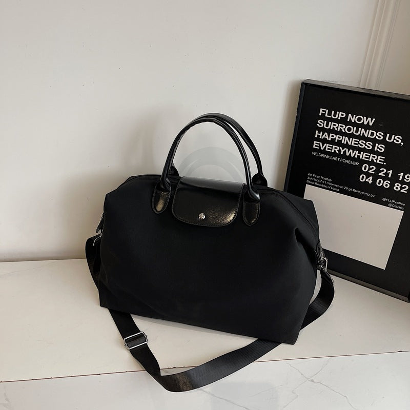 Stylish Leather Travel Satchel