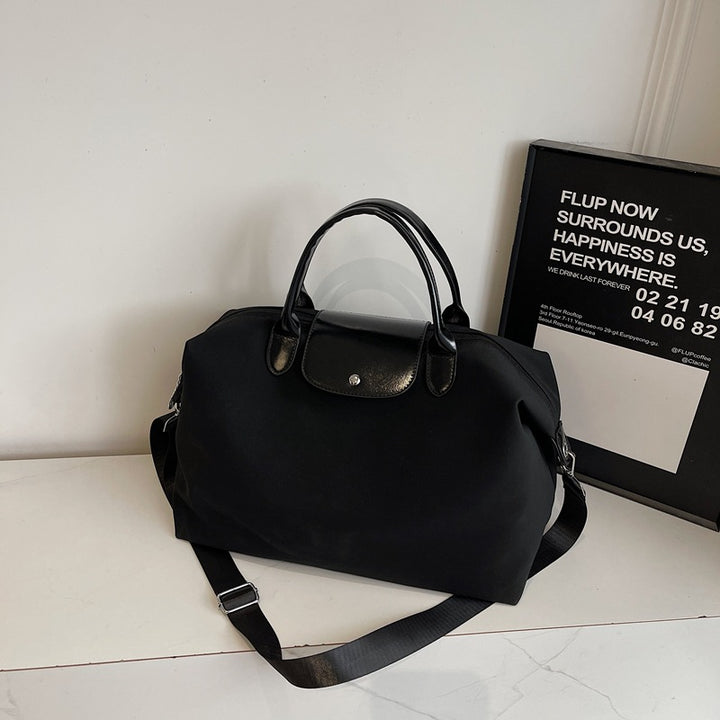 Stylish Leather Travel Satchel