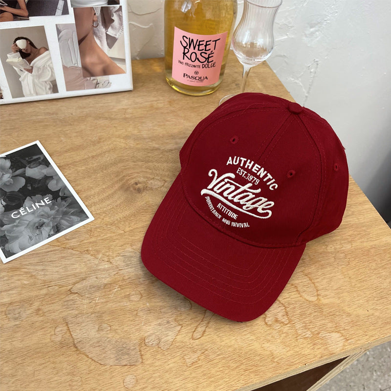 Men's Vintage-Inspired Cotton Baseball Cap Bowlift