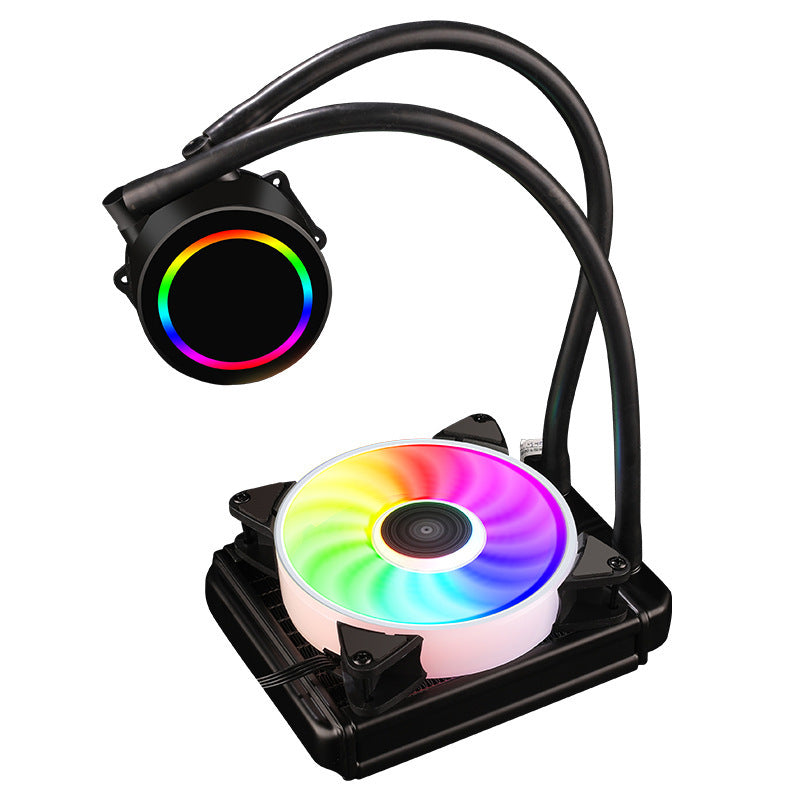 RGB Liquid CPU Cooler with Dual Fan Technology Bowlift