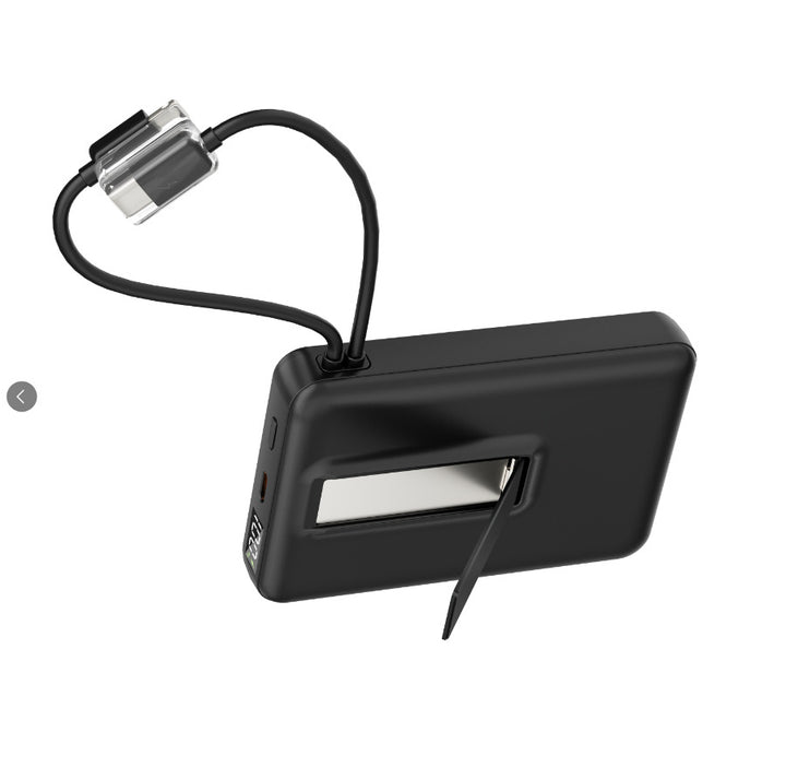 Compact power bank with integrated LCD display Bowlift