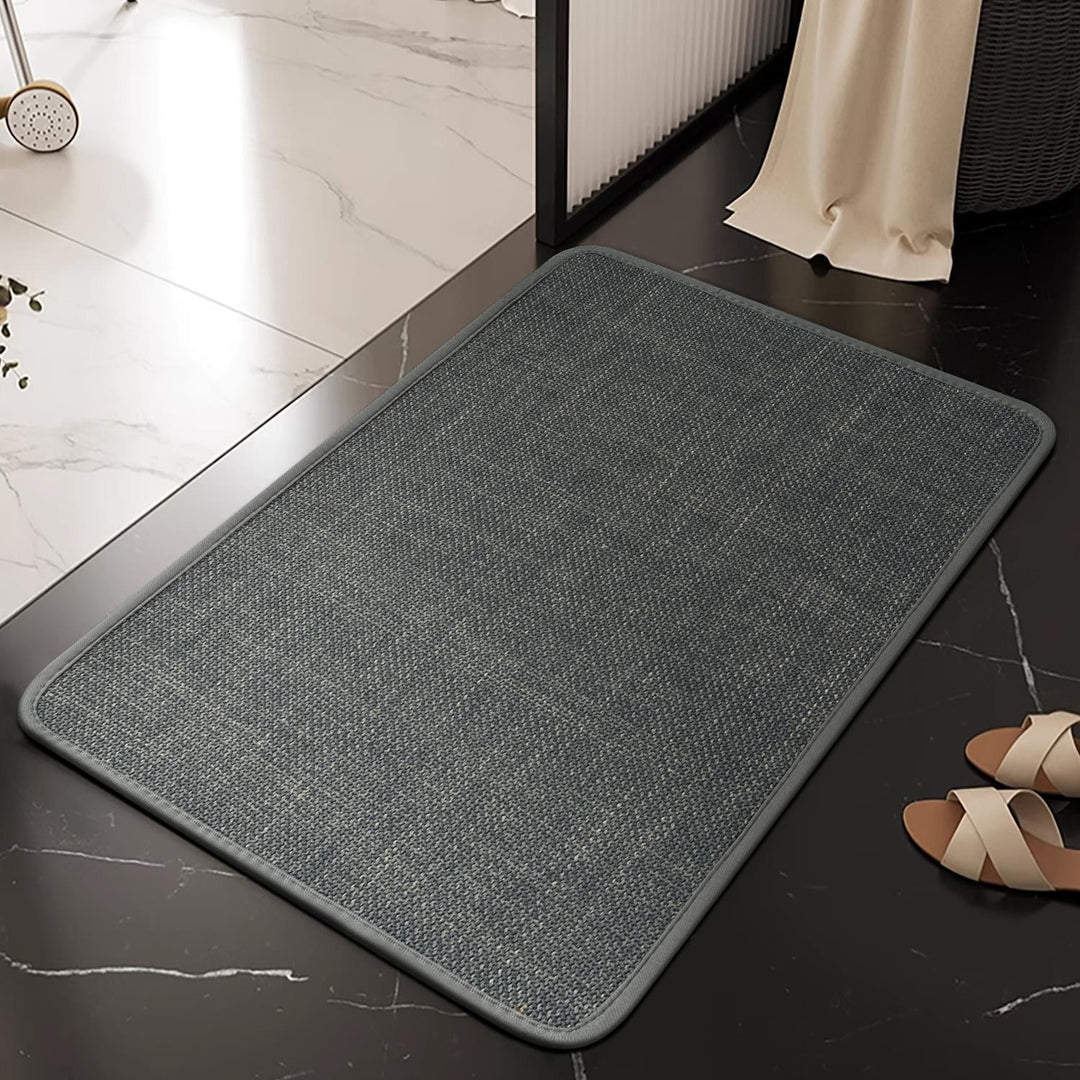 Elegant Textured Kitchen Mat Bowlift