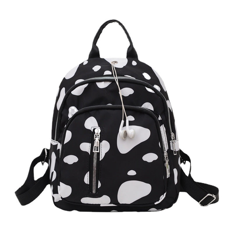 Stylish Graphic Print Backpack Bowlift