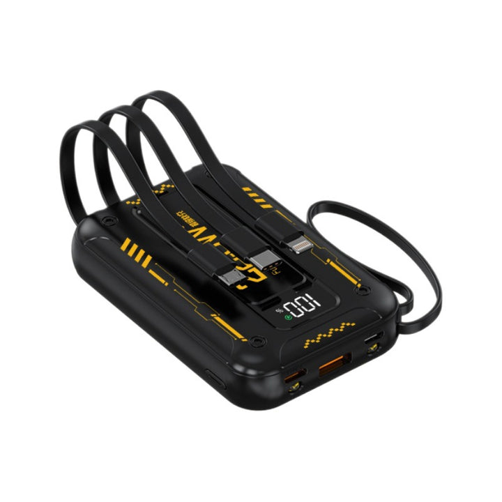 Robust power bank with ultra-modern fast charging function Bowlift