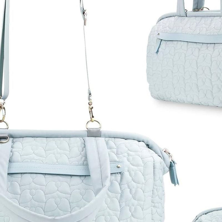 Quilted Travel Weekender Bag Bowlift