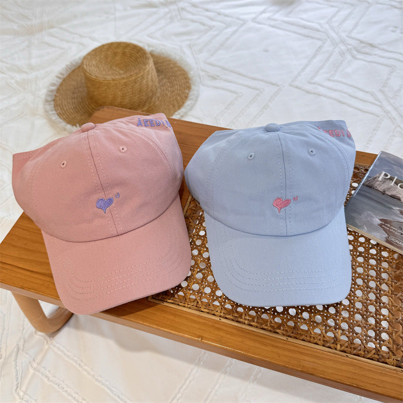 Women's Cute Embroidered Cap Bowlift