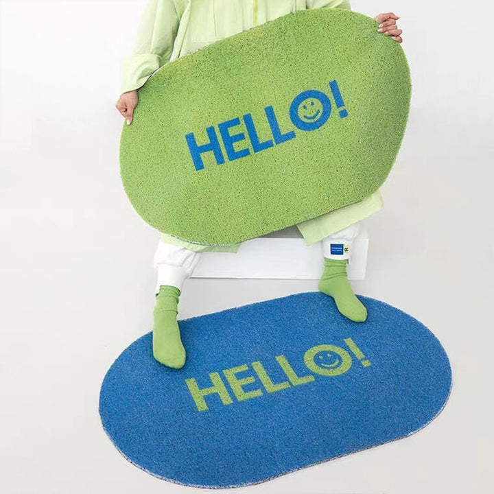 Fun Greeting Bathroom Mat Bowlift